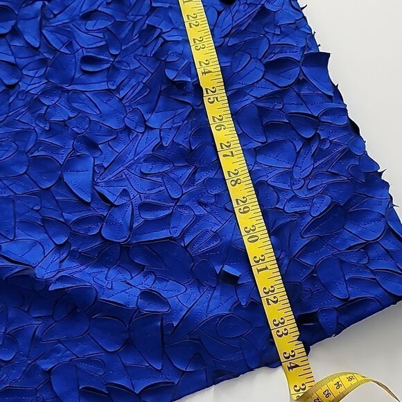 Cos Blue Laser-cut Appliqué Dress - Picture 10 of 12